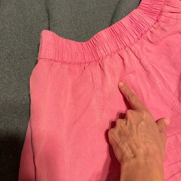 EUC Free People Get Free Poplin Pull-On Shorts - Picture 9 of 9